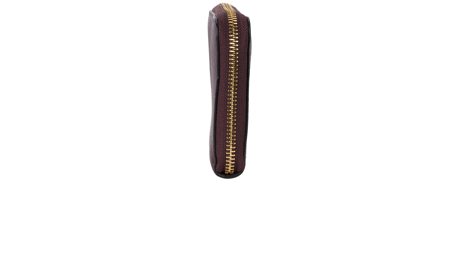 Coach Zip Around Wallet, &pound;70, Accessories, Burgundy, Leather, Bottom view